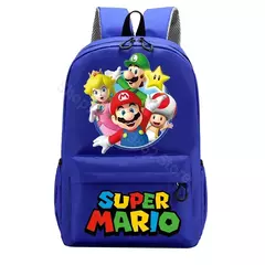 Mochilas Super Mario Bros para homens e mulheres, Saco Princesa Peach Luigi, Impressão Gráfica de Personagem de Cartoon, Mochila Kawaii, Mochilas escolares - Wolf Magazine