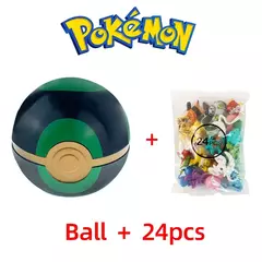 Tomy-Coleção Pokémon Figure Model, Pikachu, Pokeball, Poke Ball, Go, Brinquedos Elfos, Bonecas, Presente Infantil, Estilos Diferentes, 2-3cm, 24 Unidades - Wolf Magazine