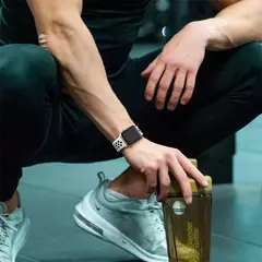 Correia Desportiva Respirável para Apple Watch, Band, Correa, iWatch Series 8, SE, 7, 6, 5, 9 Ultra, 44mm, 49mm, 45mm, 40mm, 41 milímetros, 38 milímetros, 42 milímetros - Wolf Magazine