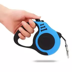 Imagem do Dispositivo de tração para animais de estimação, corda de tração retrátil automática para cães de estimação, corda de caminhada para cães impressa em osso, corrente para cães, corda para cães