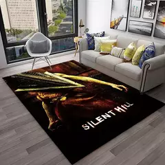 Silent Hill-Tapete antiderrapante para decoração de salas de jogos, tapete de - loja online