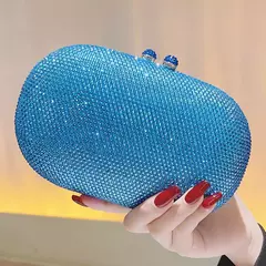 Luxo cristal strass clutch para mulheres, bolsas femininas crossbody, vestido de baile bolsa corrente, festa e bolsa de casamento, presente