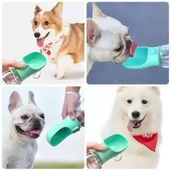 Garrafa de Água para Animais de Estimação, Cães e Gatos, Tigelas Alimentadoras, Viagem ao Ar Livre, Recipiente para Beber Puppy, Pug, Chihuahua, Labrador