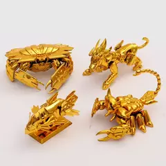 Saint Seiya Gold Zodiac Bonecas Anime, Coleção Figurine Brinquedos, Áries, Touro, Libra, Escorpião, Sagitário, Decoração, 12pcs por conjunto na internet