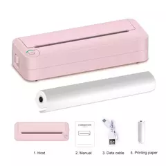 Imagem do Impressora de impressão térmica A4, sem fio, BT Connect, compatível com iOS e Android Mobile Photo Printer, 210mm de largura