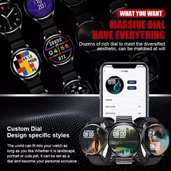 Imagem do GT3 Pro AMOLED Smartwatch para homens e mulheres, tela HD, freqüência cardíaca, chamadas Bluetooth, à prova d'água, Android, iOS, 420x420, Novo, 2022