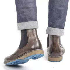 Tamanho 7 ~ 13 Chelsea Homens Botas 2023 Estilo Americano Confortável Moda Bota