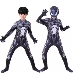 Vendas quentes halloween aranha mancosplay filme para festa terno do homem aranha crianças traje de veneno estilo 3d - comprar online
