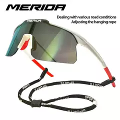 Merida-Óculos de sol para homens e mulheres, óculos esportivos, UV400, óculos de equitação, mountain bike, bicicleta de estrada, lentes ao ar livre com estojo na internet