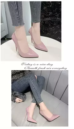 Bombas sexy para mulheres, senhora do escritório, sapatos de festa, vestido de senhora, estilete vermelho, tamanho grande, 33-50, 45, 46, 47, 48, 49, 50 - comprar online
