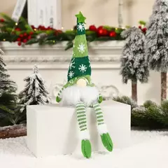 Natal Faceless Doll Gnome Ornamentos, Luz LED, Pelúcia, Artesanato de tricô, Decoração pendente, Decorações para crianças, Presente - comprar online