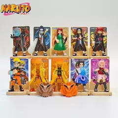 Blokees naruto figuras de ação brinquedo diy uzumaki uchiha estatueta kakashi emenda móvel brinquedos jiraiya caixa cega crianças presente aniversário na internet