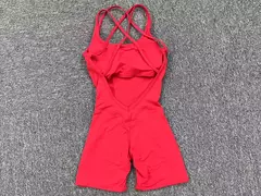 Conjuntos de treino esportivo feminino, roupas fitness, macacão de ginástica, macacão esportivo ioga, roupas esportivas, vermelho, rosa, 2024 - Wolf Magazine