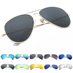 FOENIXSONG-Óculos de Sol Gradiente Redondo para Homens e Mulheres, Pilot Sunglasses, Fashion - comprar online
