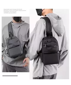 Bolsa de peito masculina, crossbody, mochila pequena, casual, marca, na moda, crossbody, para celular, novo, moda, Ins, 2024 - comprar online