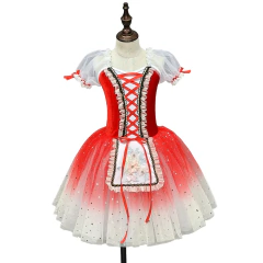 Saia de balé infantil, saia de dança para meninas, programas de dança do campus, trajes de dançarina de balé, palco, trajes de performance coletivos