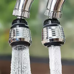 Imagem do Extensor De Torneira De Alta Pressão 360 Bubbler Rotativo, 2 Modos, Poupança De Água, Gadgets De Banheiro, Suprimentos De Acessórios De Cozinha