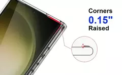 Capa magnética magsafe original para samsung galaxy s25 s24 s23 s21 fe s22 ultra plus carregamento sem fio à prova de choque capa transparente - comprar online