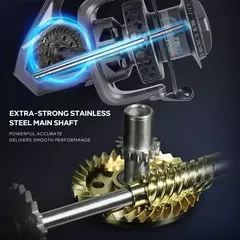 Marca MBLN, série 8000-12000, carretel de pesca giratório, arrasto máximo 30KG, carretel de liga, alça e pé, parafuso e rolamento de aço, pesca em barco marítimo