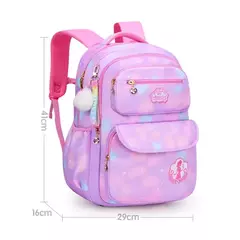 Mochila escolar para crianças, Girl Back Pack para crianças, Mochila de classe feminina, Primary Women Bagpack, Teen Bookbag Kit, Kid, Criança - loja online