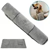 Super absorvente grande filhote de cachorro cão de estimação toalha roupão toalhas de banho de secagem rápida gato toalha de banho suprimentos de banho toalha de cão microfibra