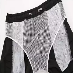 Shorts esportivos respirável de secagem rápida masculino, calções casuais com cordão forrado com malha, surf à beira-mar, praia, verão, novo - comprar online