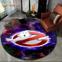 Cartoon G-Ghostbusters filme tapete de área redonda, tapete tapete círculo par