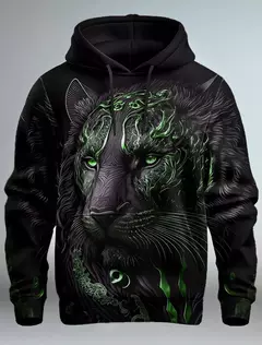 Capuz de manga comprida masculino, moletom com capuz, impressão 3D, bolso frontal, streetwear, moda primavera, novo na internet