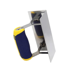 Espátula de canto de aço inoxidável, ferramenta de modelagem de canto de drywall, raspador de massa, acabamento de cimento, ferramenta de construção, espátula de massa