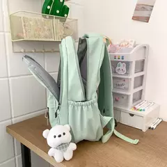 Mochila de faculdade impermeável de alta capacidade para meninas, bolsa de livro de viagem fofa, bolsa para laptop feminina, senhora, moda, nova - comprar online