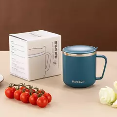Caneca térmica da parede dobro do aço inoxidável, copos de água isolados, canecas do leite, copo de café, metal - comprar online
