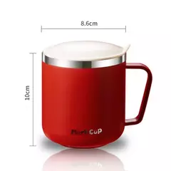 Caneca térmica da parede dobro do aço inoxidável, copos de água isolados, canecas do leite, copo de café, metal - loja online