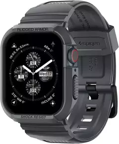 Armadura robusta Pro projetada para Apple Watch Ultra 2 capa de borracha com pulseira série 9/8/SE2/7/6/SE/5/4 45 mm/44 mm 41 mm 40 mm