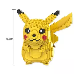 Pokemon gengar lucario micro blocos de construção piplup mega rayquaza charizard montado mini tijolos brinquedos para decoração casa - Wolf Magazine