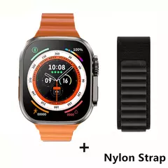 2024 novo relógio inteligente 9 ultra pro max gen 2 49mm tela amoled smartwatch alta taxa de atualização carregamento sem fio das mulheres dos homens para o esporte - loja online