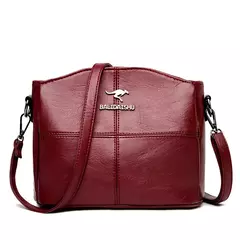 Imagem do Pequena bolsa de couro PU para mulheres, bolsa crossbody, mensageiro, bolsa com zíper, bolsa de viagem feminina, moda verão, nova chegada
