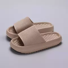 Chinelos de Nuvem de Plataforma Grossa para Mulheres, Sola Macia, Slides de Travesseiro, Antiderrapante, Chinelos de Praia, Banheiro, Casa, EVA, Verão - comprar online