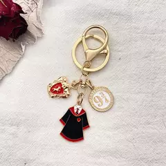 Hogwarts Badge Keychain para Crianças, Harry Potter, Periféricos de Filme, Pingentes Mochila, Decorações de Festa, Grifinória Sonserina, Brinquedos Presente - comprar online