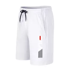 Calção esportiva masculina popular com bolsos, calça masculina de verão, solta, lazer, corrida legal - Wolf Magazine