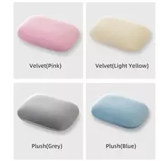 Travesseiro multifuncional de espuma de memória, travesseiro de viagem macio de recuperação lenta para dormir, massagem de saúde cervical, travesseiros de cochilo