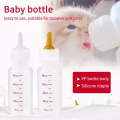Kit de garrafa de alimentação para animais de estimação com estojo de armazenamento garrafas de enfermagem para gatinhos alimentador de leite para animais pequenos recém-nascidos, cães e gatos - Wolf Magazine