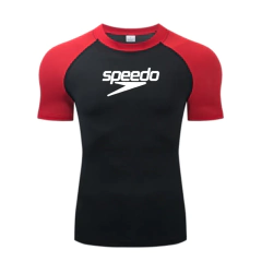 Proteção UV dos homens terno de mergulho, maiô apertado de manga curta, nata? - Wolf Magazine