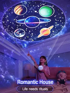 Ocean Jellyfish Lamp Projector para Crianças, Star Galaxy Night Light, Rotação 360 °, Sala, Aniversário, Presentes de Natal para Meninos e Meninas - Wolf Magazine