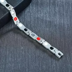 Pulseira de terapia magnética para mulheres e homens, dragão padrão, ímãs, pulseiras, pulseiras - loja online