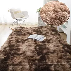 Tapete cinzento para sala de estar tapete de pelúcia cama quarto piso tapetes macios anti-deslizamento decoração da casa tapetes de veludo macio cobertor do quarto dos miúdos - comprar online