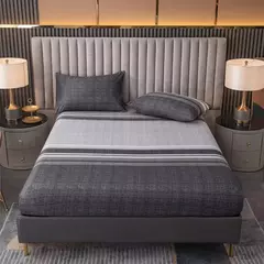 Imagem do Impresso Lixar Equipado Folha e Fronhas Set, Elástico, Em torno da Capa de Colchão, Capa de Cama King Size, 100% Poliéster