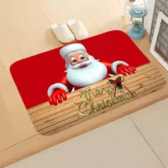 Ao ar livre Papai Noel porta tapete, Feliz Natal tapete, decorações para casa, ornamento de Natal, ano novo, 2025, 2025 na internet