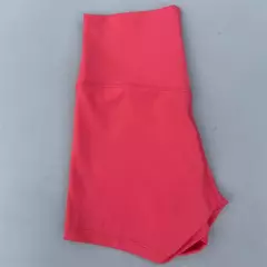 Cintura alta esportes shorts para mulheres, leggings de ioga, fitness, corrida, ciclismo, apertado, macio