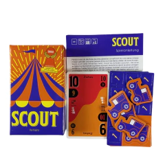 1 caixa jogo de cartas scout multijogador jogo interativo engraçado família jogos de tabuleiro baralho jogo de festa perfeito para noites memoráveis!