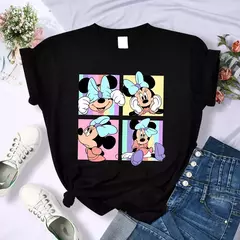 Camisetas estampadas Disney Mickey Femininas, Anos 90, Y2k, Minnie Mouse, Streetwear, Roupa Feminina, Camiseta Kawaii, Moda - comprar online
